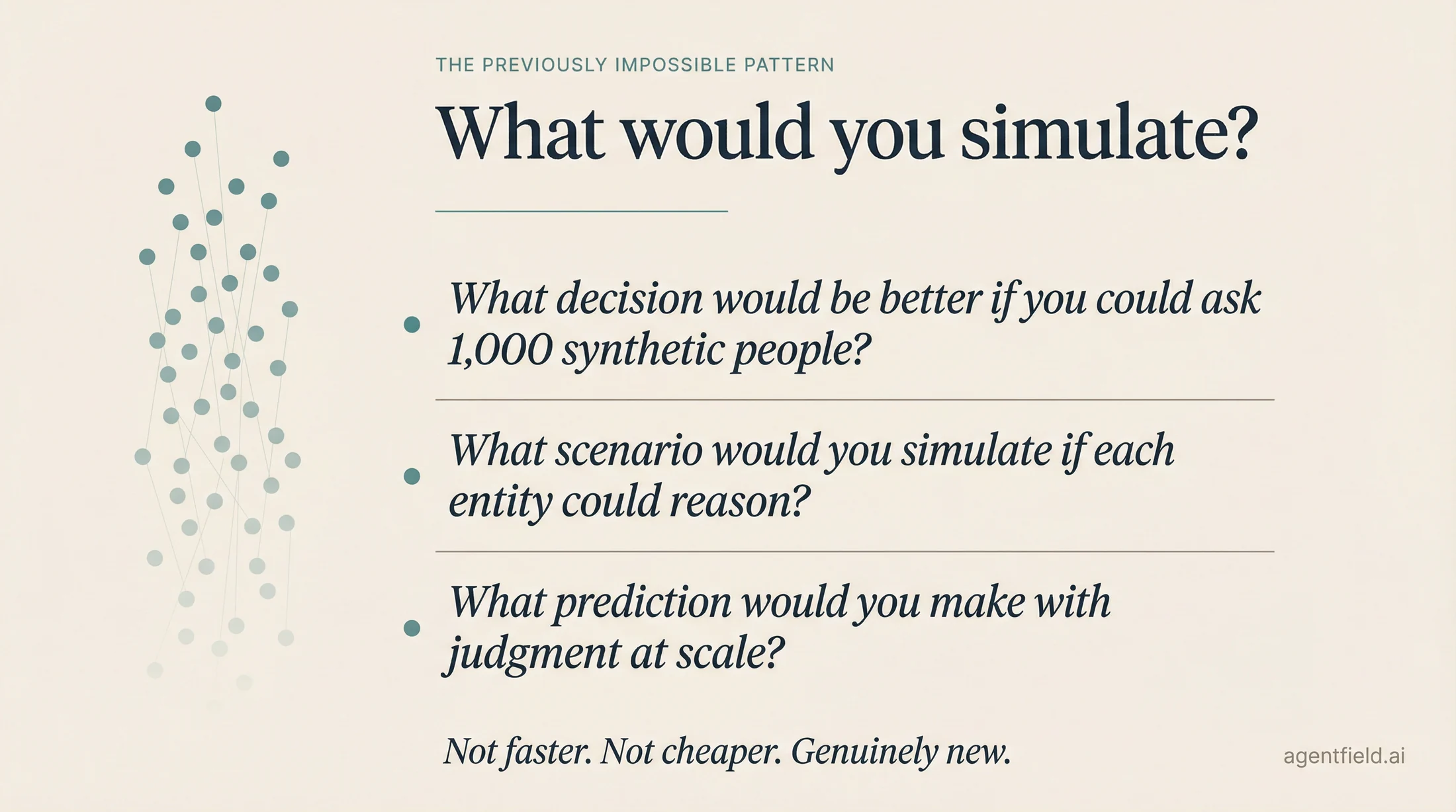 simulation takeaway